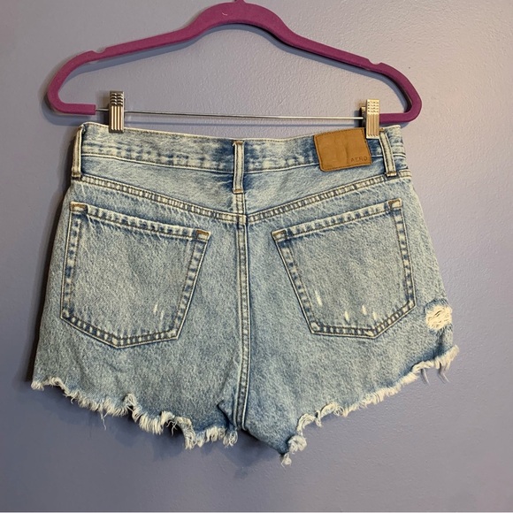 Aeropostale Distressed Denim Shorts - Size 6 - Picture 2 of 6